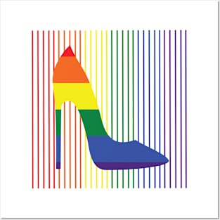 Rainbow Pump Posters and Art